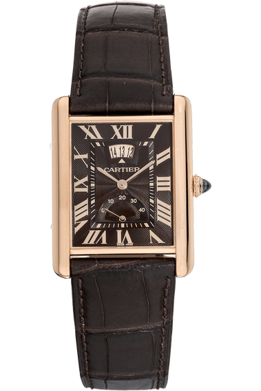 Tank Louis Cartier Rose Gold Manual