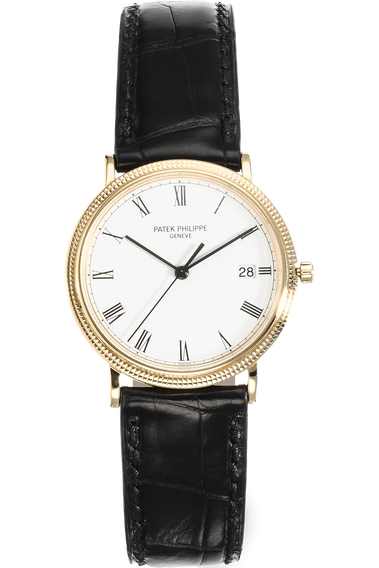 Calatrava Reference 3944 Yellow Gold Quartz