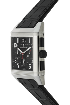 Reverso Squadra Chronograph Stainless Steel Automatic