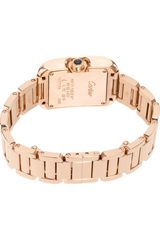Tank Anglaise Rose Gold Quartz