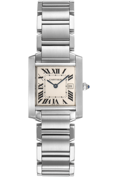 Tank Francaise Stainless Steel Quartz