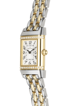 Reverso Lady Yellow Gold and Stainless Steel Quartz