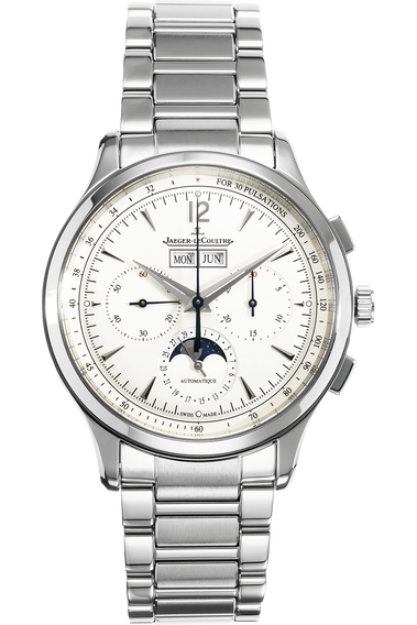 Master Control Chronograph Calendar Stainless Steel Automatic