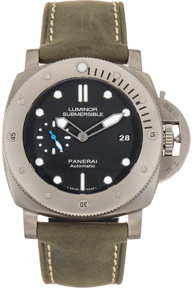 Luminor Submersible 1950 3 Days Titanium Automatic