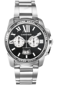 Calibre de Cartier Chronograph Stainless Steel Automatic