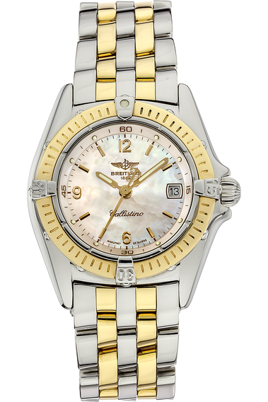 Callistino Yellow Gold and Stainless Steel Quartz