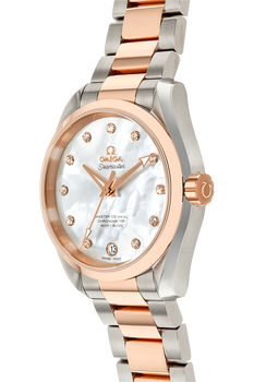 Aqua Terra Master Rose Gold and Stainless Steel Automatic
