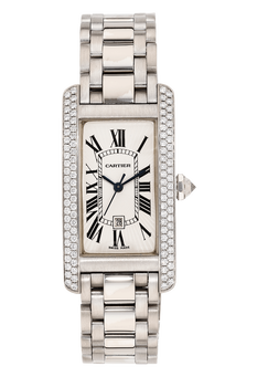 Tank Americaine White Gold Automatic
