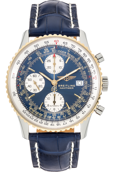 Old Navitimer II Yellow Gold and Stainless Steel Automatic