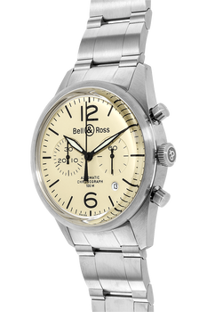 BR 126 Original Beige Stainless Steel Automatic