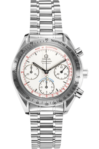 Speedmaster Reduced Torino Olympics Limited Edition Stainless Steel Automatic