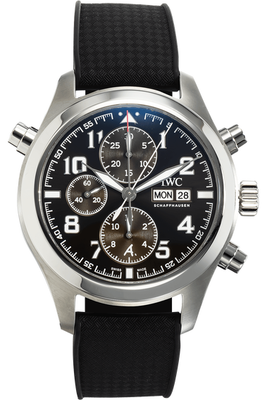 Pilot&#39;s Spitfire Double Chronograph &quot;Antoine de Saint Exupery&quot; Stainless Steel Automatic