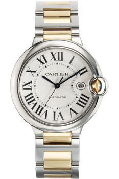 Ballon Bleu Yellow Gold and Stainless Steel Automatic