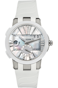 Executive Dual Time Stainless Steel Automatic