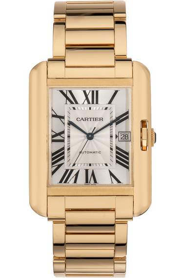 Pre Owned Cartier Tank Anglaise XL Yellow Gold Automatic
