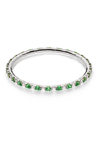 Classics Tsavorite and Diamond Stretchy Bracelet