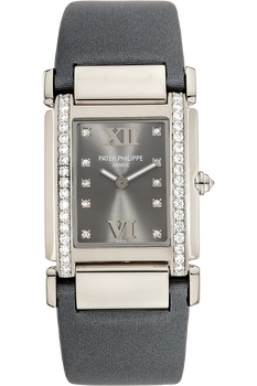 Twenty-4 Reference 4920 White Gold Quartz
