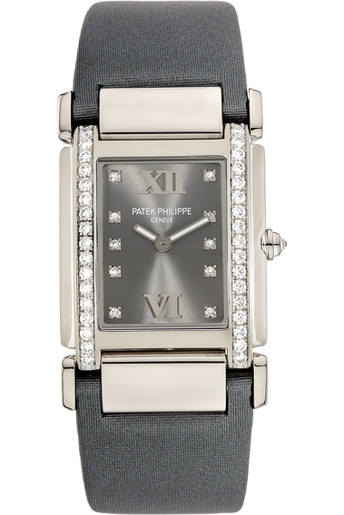 Twenty-4 Reference 4920 White Gold Quartz