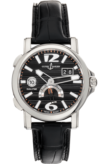 Dual Time Big Date Stainless Steel Automatic