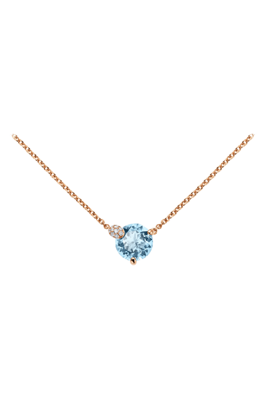 Peekaboo Aquamarine Pendant