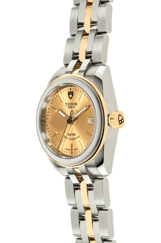Glamour Date Yellow Gold and Stainless Steel Automatic