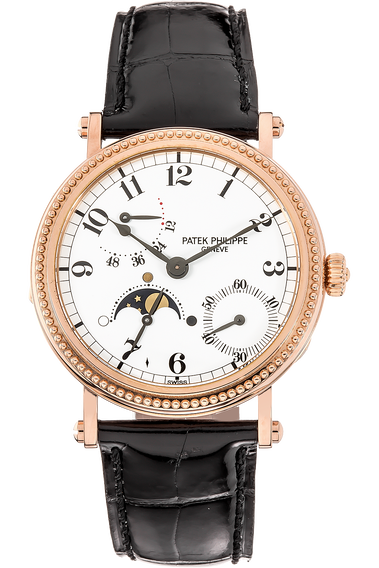 Power Reserve Moon Phase Reference 5015 Rose Gold Automatic