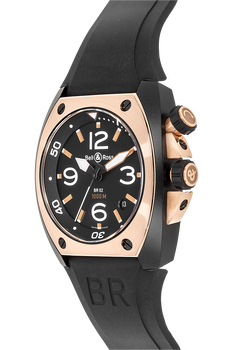 BR 02 Rose Gold and DLC Stainless Steel Automatic