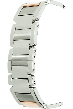 Tank Anglaise XL Rose Gold and Stainless Steel Automatic