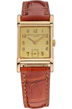 Rectangle Circa 1950 Rose Gold Manual