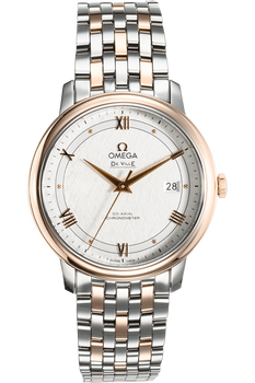 De Ville Prestige Co-Axial Rose Gold and Stainless Steel Automatic