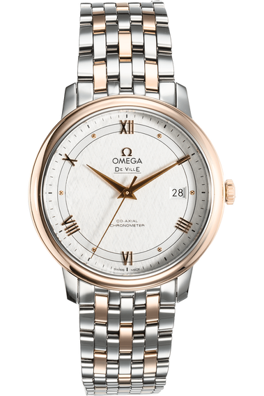 De Ville Prestige Co-Axial Rose Gold and Stainless Steel Automatic