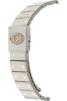 Santos Yellow Gold and Stainless Steel Automatic