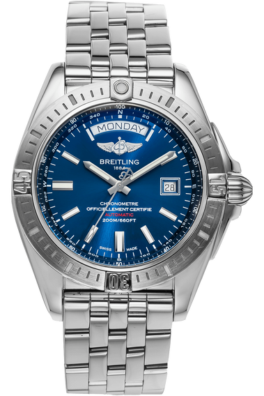 Breitling galactic clearance 44 blue