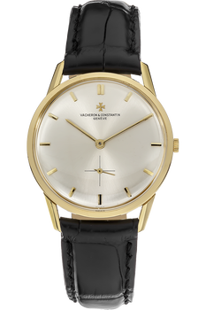 Classic Round Circa 1960s Yellow Gold Manual