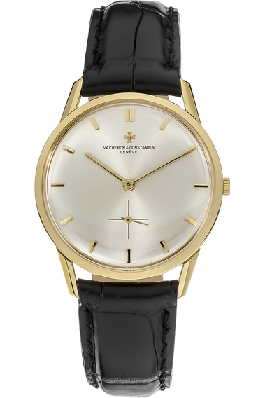 Classic Round Circa 1960s Yellow Gold Manual