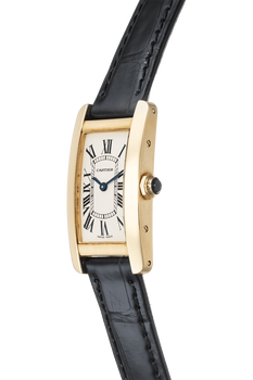 Tank Americaine Yellow Gold Quartz