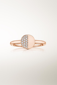 B Dimension Ring 0.08 ct.
