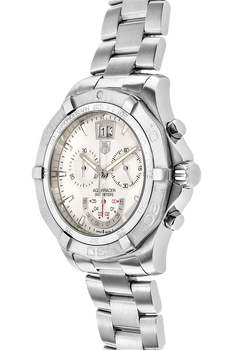 Aquaracer Grande Date Chronograph Stainless Steel Quartz
