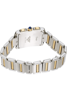 Tank Francaise Chronograph Yellow Gold and Stainless Steel Quartz