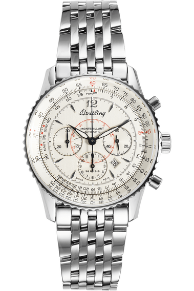 Pre Owned Breitling Montbrillant Stainless Steel Automatic