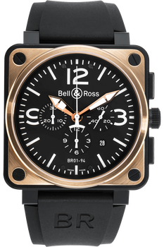 BR01-94 Rose Gold and PVD Stainless Steel Automatic