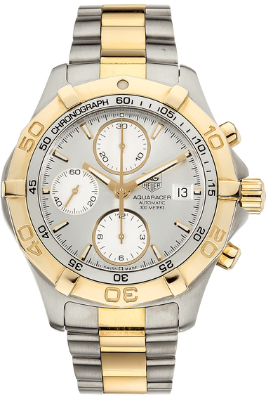Aquaracer Chronograph Yellow Gold and Stainless Steel Automatic