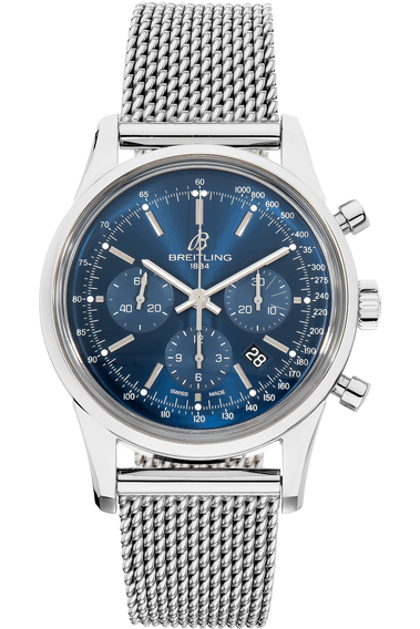 Transocean Chronograph Limited Edition Stainless Steel Automatic