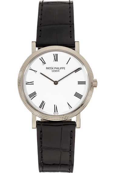 Calatrava Reference 5120 White Gold Automatic