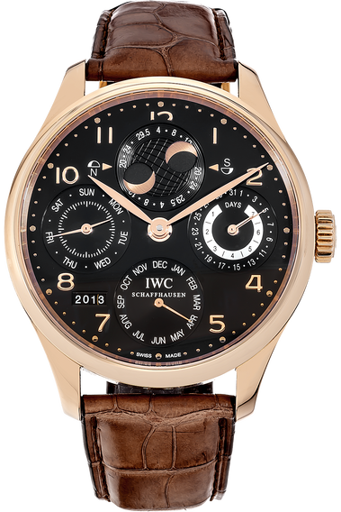 Portuguese Perpetual Calendar Rose Gold Automatic