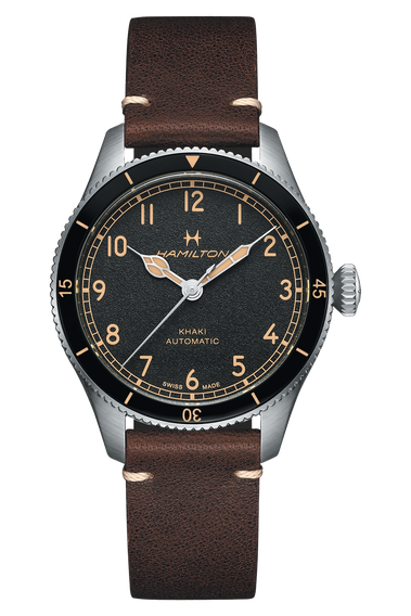 Khaki Aviation Pilot Pioneer Auto 38mm