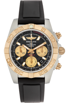 Chronomat 41 Rose Gold and Stainless Steel Automatic