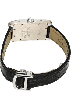 Tank Americaine White Gold Quartz