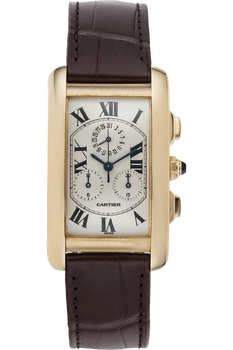 Tank Americaine Chronograph Yellow Gold Quartz