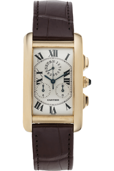 Tank Americaine Chronograph Yellow Gold Quartz